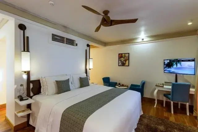 Family Duplex Beach Villa with Pool Downstairs Bedroom 
